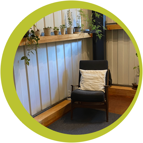 Our Hackney therapy and councelling room
